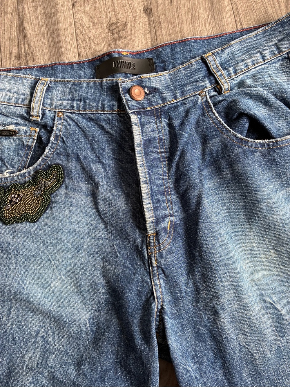 Animale Brazil Beaded
Cropped Jeans Women Size 42
Blue Designer
Denim.100%Cotton - Picture 5 of 16